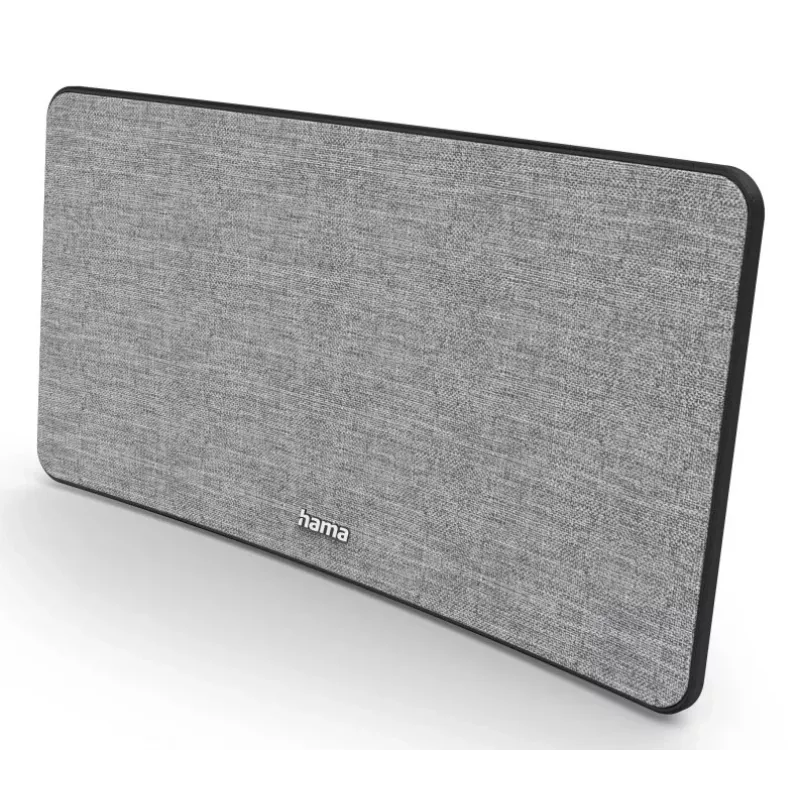 Εσωτερική κεραία TV Hama Fabric Design μαύρη γκρι USB 2 m
