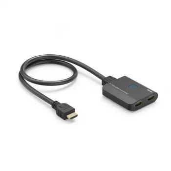 Hama 00205284 διαχωριστής βίντεο HDMI 2x HDMI 4K Ultra HD