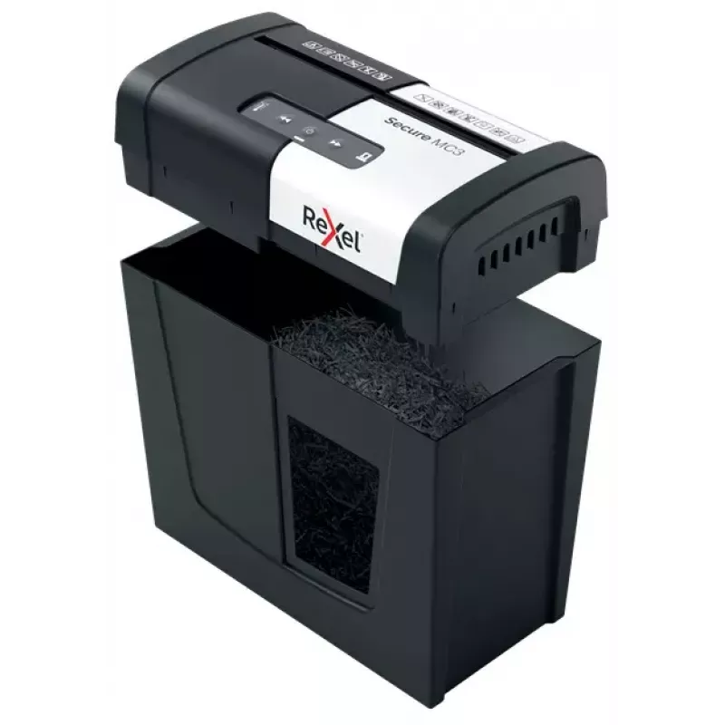 Rexel Secure MC3 Whisper-Shred Μικροτεμαχισμού καταστροφέας εγγράφων P5