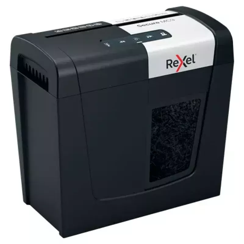 Rexel Secure MC3 Whisper-Shred Μικροτεμαχισμού καταστροφέας εγγράφων P5
