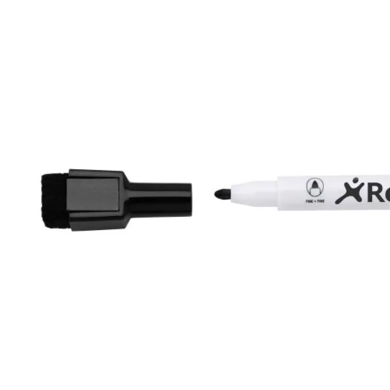 Rexel Magnetic Dry-Erase Μαρκαδόροι Μαύρο 6 τεμ.