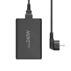 Σταθμός φόρτισης HAMA 201977, 240W συνολικά, 4× USB-C, 1× USB-A, μαύρο