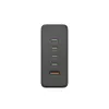 Σταθμός φόρτισης HAMA 201977, 240W συνολικά, 4× USB-C, 1× USB-A, μαύρο