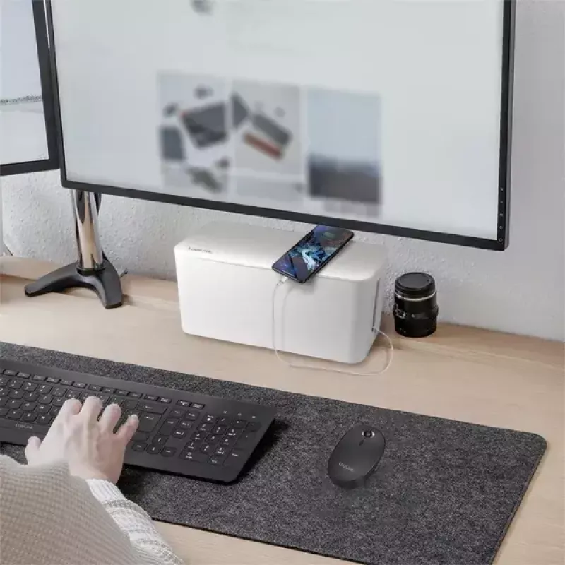 Κουτί καλωδίων LogiLink KAB0078 universal λευκό 3 τεμ.