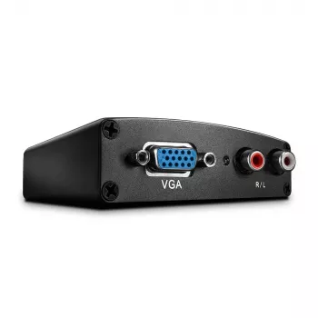 Μετατροπέας VGA και ήχου σε HDMI Lindy 38165