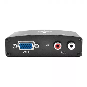 Μετατροπέας VGA και ήχου σε HDMI Lindy 38165