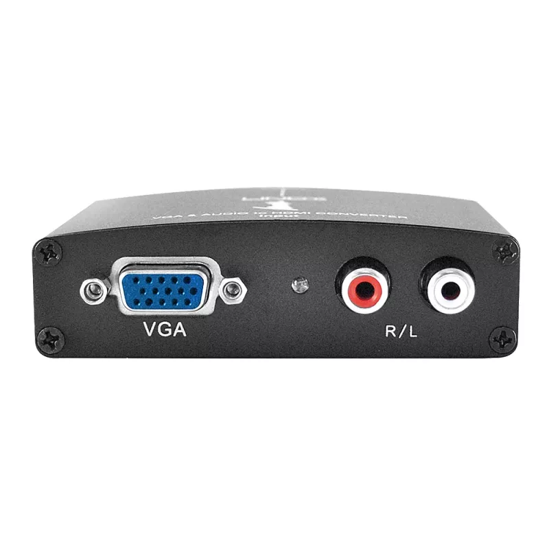 Μετατροπέας VGA και ήχου σε HDMI Lindy 38165