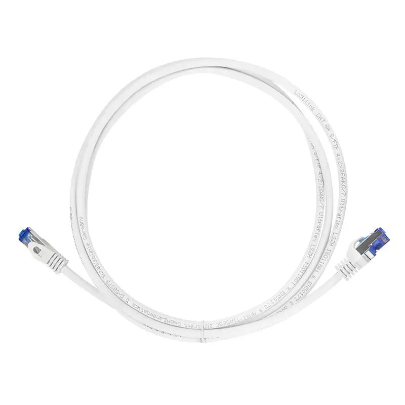 Καλώδιο δικτύου LogiLink C6A051S 2m Cat6a S/FTP λευκό