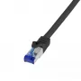 LogiLink C6A123S 30 m Cat6a S/FTP μαύρο