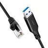 Καλώδιο δικτύου LogiLink CU0401 RJ-45 Cat6 1,5 m μαύρο