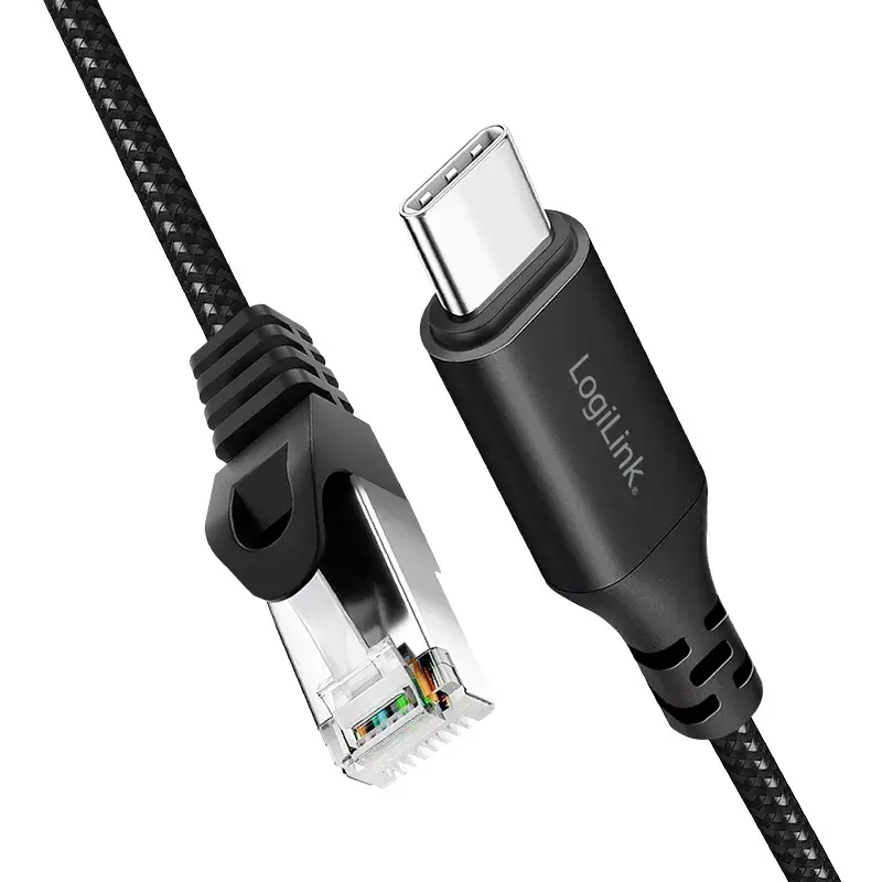 Καλώδιο δικτύου LogiLink CU0412 RJ-45 Cat6 2 m μαύρο