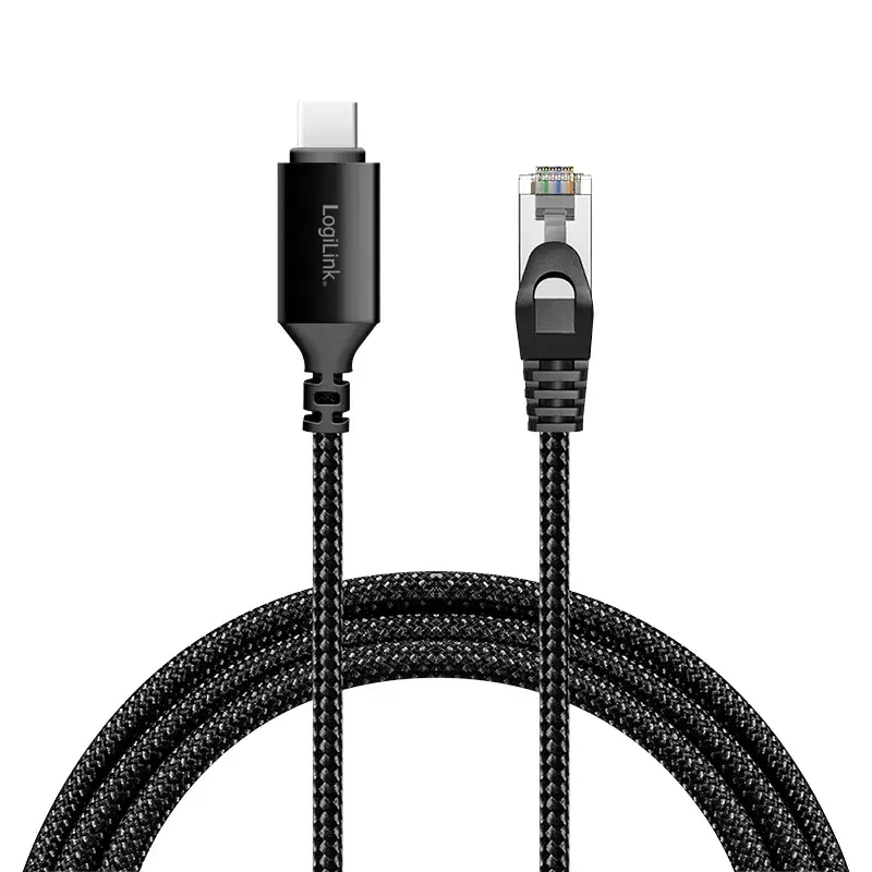 Καλώδιο δικτύου LogiLink CU0413 RJ-45 Cat6 3 m μαύρο