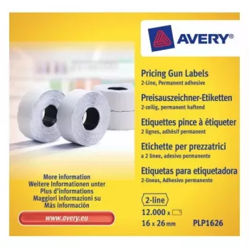 Αυτοκόλλητη ετικέτα τιμής Avery PLP1626