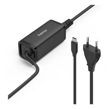 Hama 00200023 τροφοδοτικό 65W μαύρο εσωτερικού χώρου για φορητό υπολογιστή