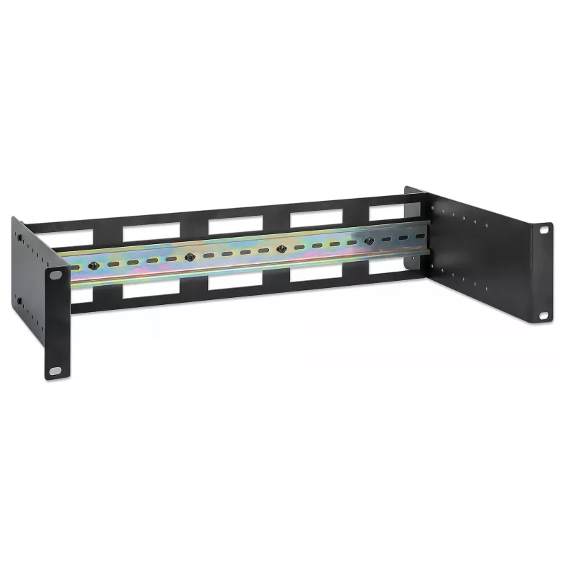 Ράγα rack Intellinet 716345 μαύρο αλουμίνιο 487 mm x 210 mm x 89 mm