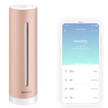 Χειριστήριο Netatmo NAC-EC αλουμίνιο 45x45x155 mm