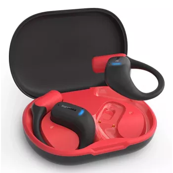 Philips Σειρά 6000 TAA6709BK/00 Ακουστικά/Headset True Wireless Stereo (TWS) Ear-Hook Αθλητικά Bluetooth Μαύρο, Κόκκινο