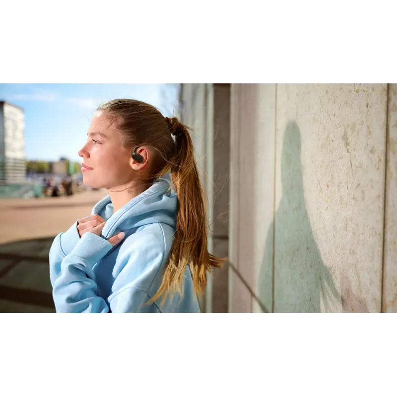 Philips Σειρά 6000 TAA6709BK/00 Ακουστικά/Headset True Wireless Stereo (TWS) Ear-Hook Αθλητικά Bluetooth Μαύρο, Κόκκινο