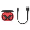 Philips Σειρά 6000 TAA6709BK/00 Ακουστικά/Headset True Wireless Stereo (TWS) Ear-Hook Αθλητικά Bluetooth Μαύρο, Κόκκινο