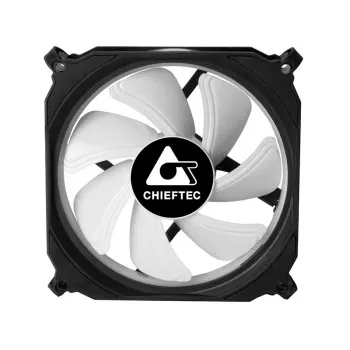 Chieftec CF-1225RGB Σύστημα ψύξης υπολογιστή Ανεμιστήρας κουτιού υπολογιστή 12 cm Μαύρος