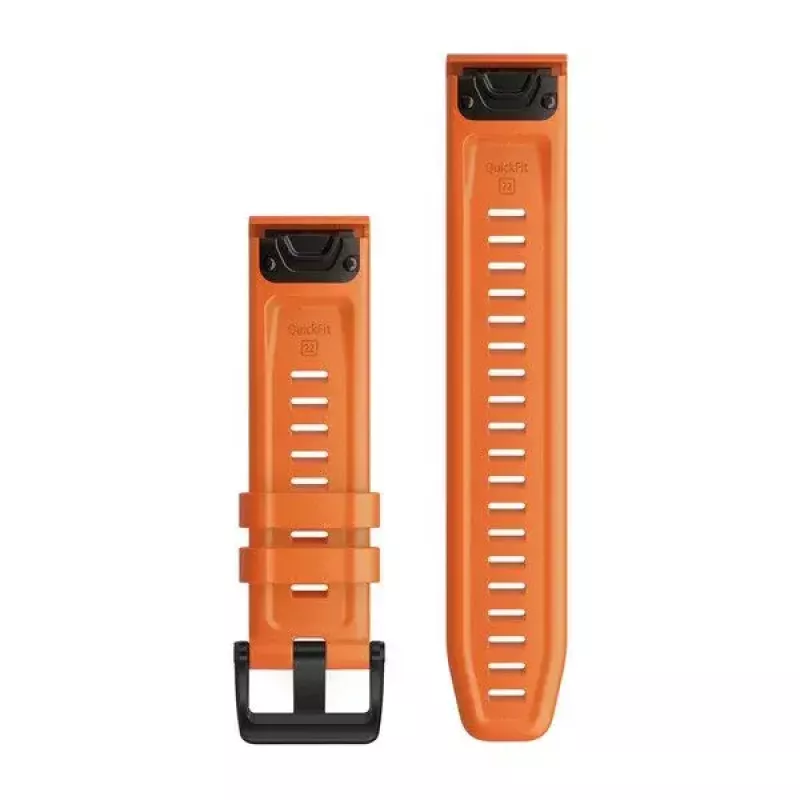 Λουράκι Garmin QuickFit 22 Πορτοκαλί Σιλικόνη