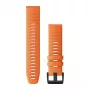 Λουράκι Garmin QuickFit 22 Πορτοκαλί Σιλικόνη