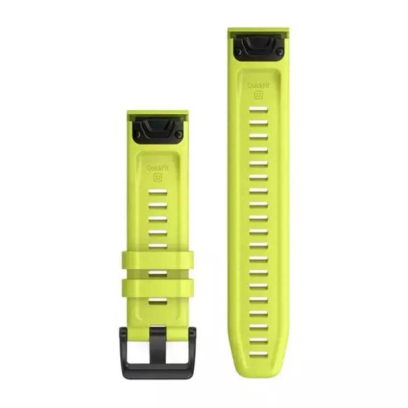 Λουράκι Garmin QuickFit 22 Κίτρινο Σιλικόνη