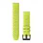 Λουράκι Garmin QuickFit 22 Κίτρινο Σιλικόνη
