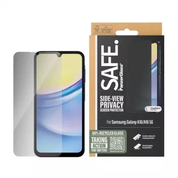 PanzerGlass SAFE. by ® Προστασία οθόνης κατά της παρακολούθησης Samsung Galaxy A16 | A16 5G | Ultra-Wide Fit