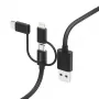 Hama 00201536 Καλώδιο USB USB 2.0 1,5 m USB A USB C Μαύρο