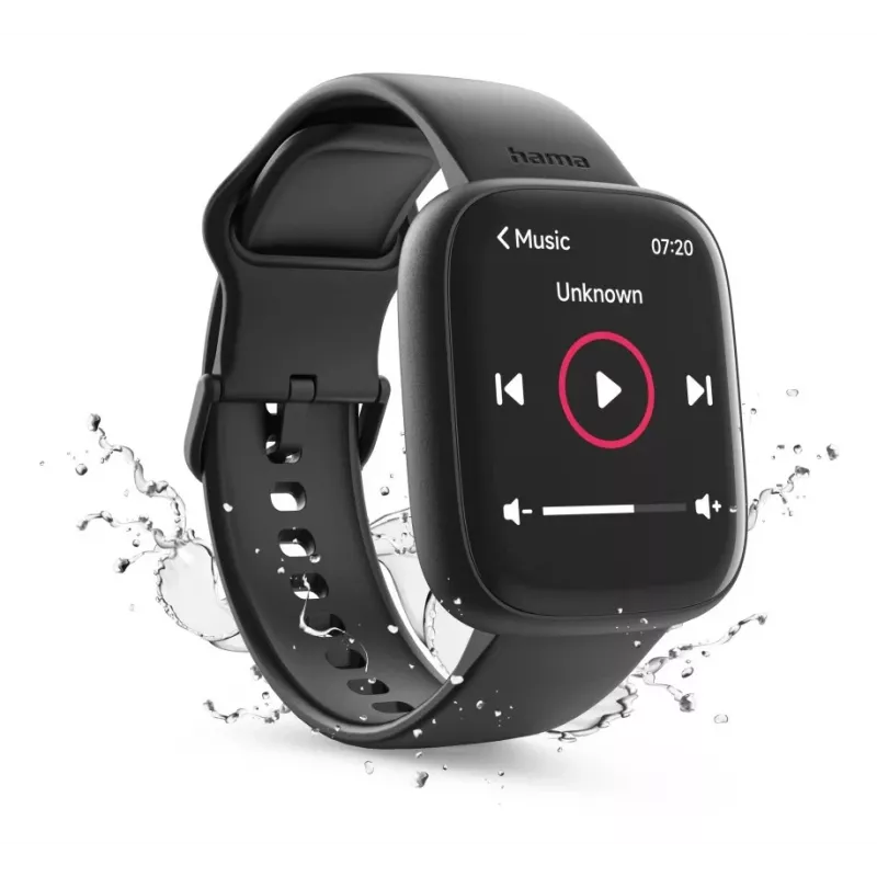 Smartwatch HAMA 4000 square μαύρο — HAMA 4000 square, μαύρο Smartwatch