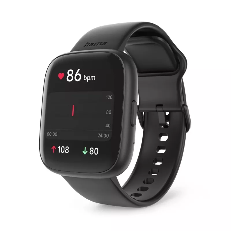 Smartwatch HAMA 4000 square μαύρο — HAMA 4000 square, μαύρο Smartwatch
