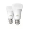έξυπνος λαμπτήρας Philips A60 E27 — Bluetooth/Zigbee, 6 W, 810 lm, λευκός, συσκευασία 2 τεμ.