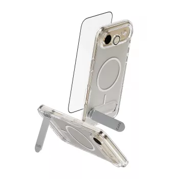 σετ προστασίας PanzerGlass CARE 3-in-1 Feature Kick για iPhone Air — σκληρυμένο γυαλί, PET, σιλικόνη, διαφανές