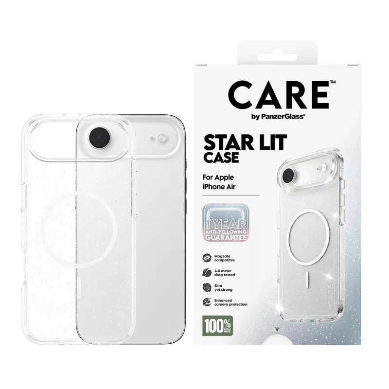 Θήκη PanzerGlass CARE by ® Flagship Case Urban Explorer Star Lit White MagSafe iPhone Air