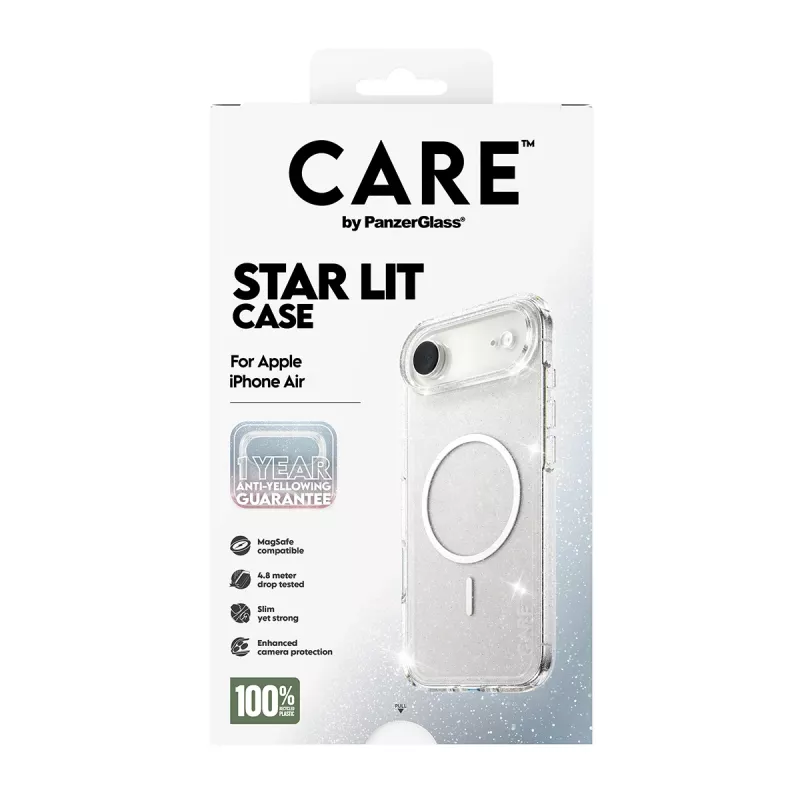 Θήκη PanzerGlass CARE by ® Flagship Case Urban Explorer Star Lit White MagSafe iPhone Air