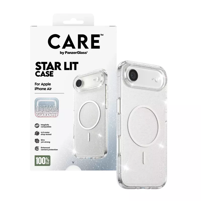 Θήκη PanzerGlass CARE by ® Flagship Case Urban Explorer Star Lit White MagSafe iPhone Air