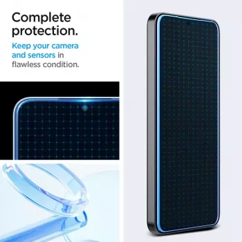 Glass Screen Protector Spigen Galaxy S24 ανθεκτικό σε σκόνη ανθεκτικό σε γρατσουνιές