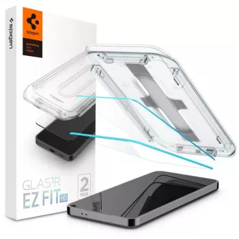 Glass Screen Protector Spigen Galaxy S24 ανθεκτικό σε σκόνη ανθεκτικό σε γρατσουνιές