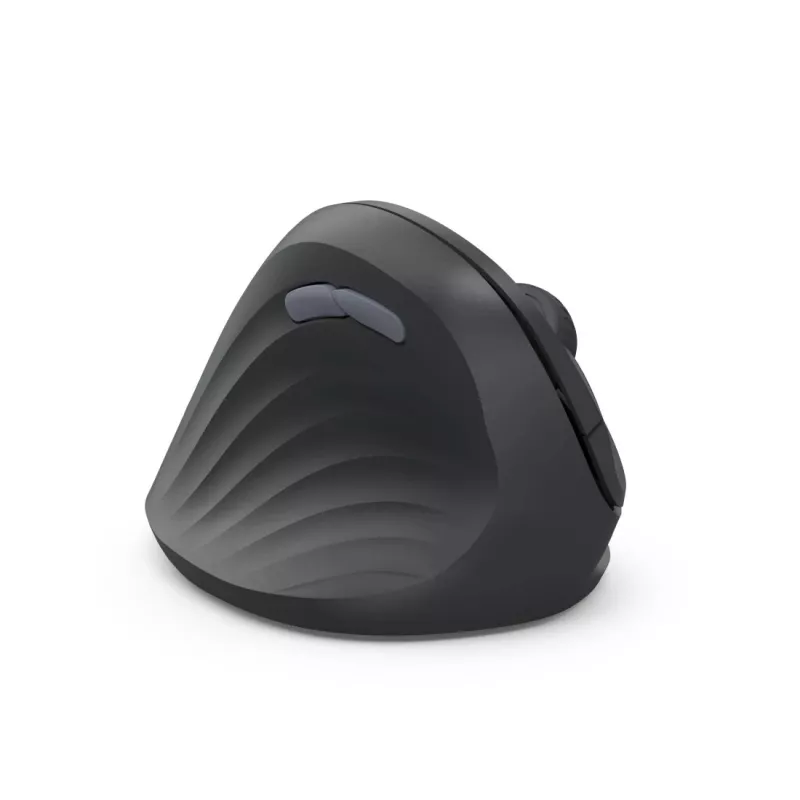 Hama 00173089 EWM-500L εργονομικό κάθετο ποντίκι, για αριστερόχειρες, ασύρματο RF, οπτικό 1800 DPI, μαύρο