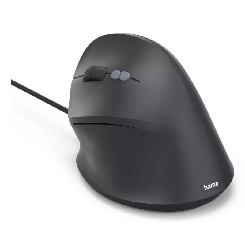 Hama ECM-500L Ποντίκι Γραφείου Αριστερόχειρας USB Type-A Οπτικό 1800 DPI