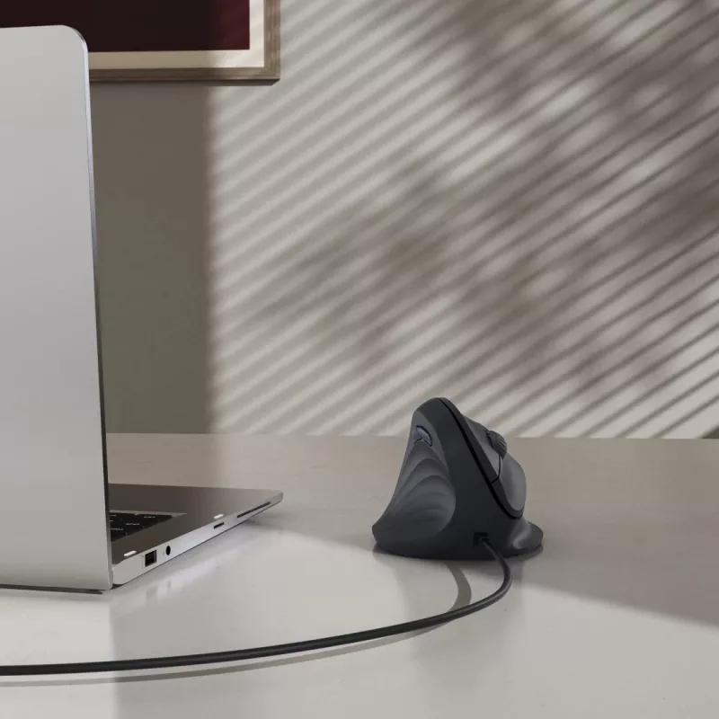 Hama ECM-500L Ποντίκι Γραφείου Αριστερόχειρας USB Type-A Οπτικό 1800 DPI
