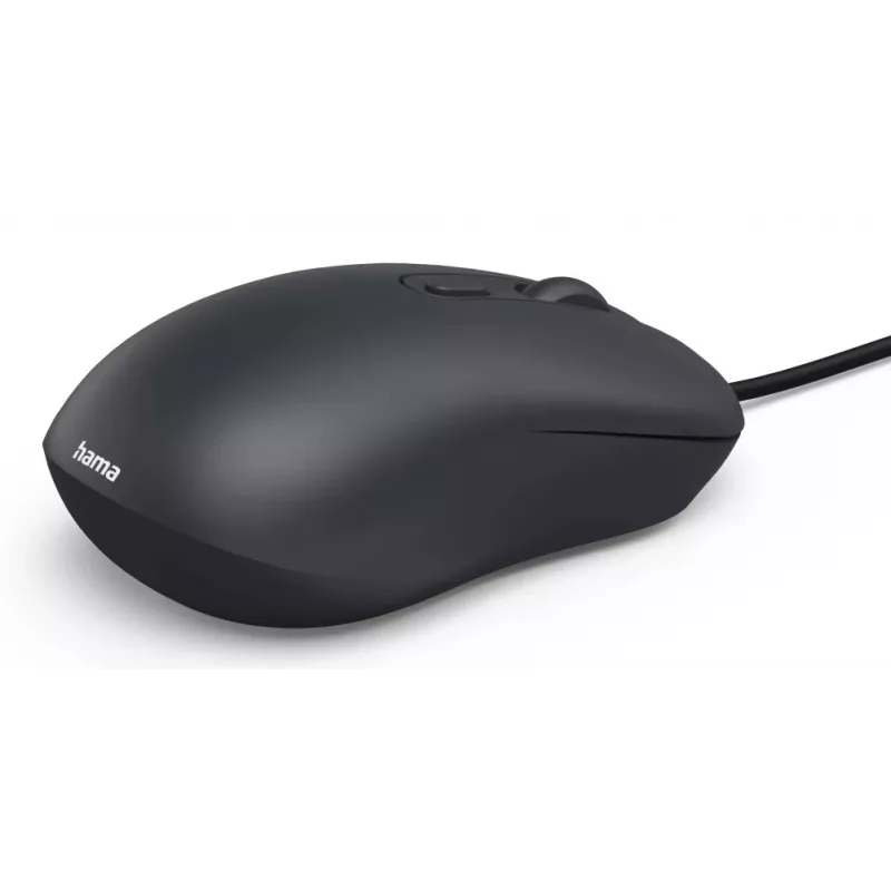 Hama CM-200 Ποντίκι Γραφείου Αμφίχειρας USB Type-A Οπτικό 1600 DPI