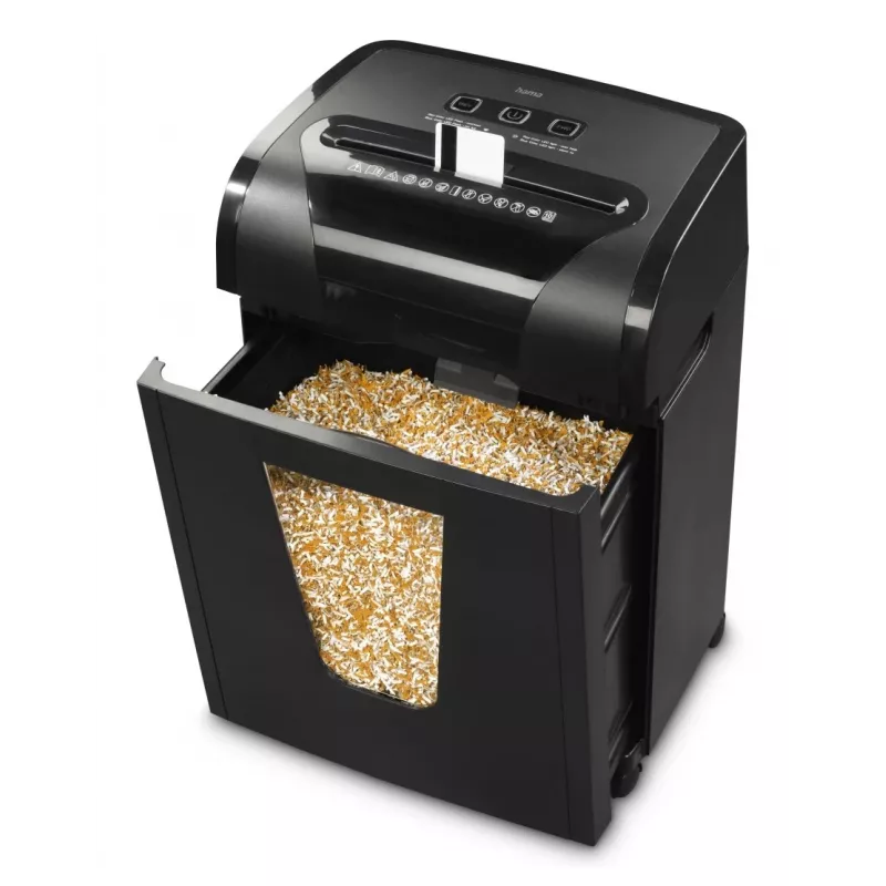 Hama Prime M100 Καταστροφέας εγγράφων Μικροκοπής 62 dB 22 cm Μαύρο