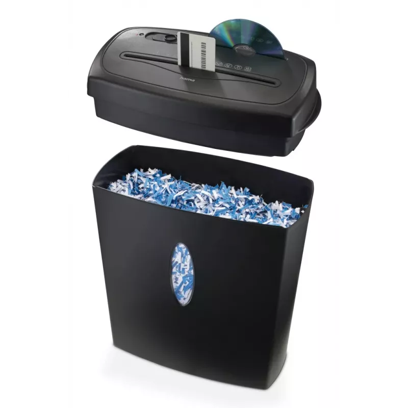 Hama Safe X100CD Καταστροφέας εγγράφων σταυροκοπή 72 dB 22 cm Μαύρο