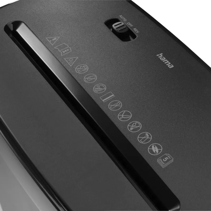 Hama Safe X50 Καταστροφέας εγγράφων σταυροκοπή 65 dB 22 cm Μαύρο