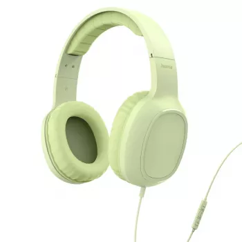 Headset Hama Fun C Ενσύρματο USB Type-C Πράσινο 20-20000 Hz 1,2m