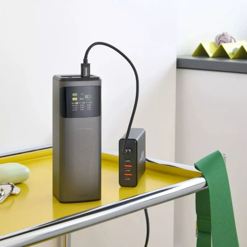 Hama High Power Ιόντων λιθίου (Li-Ion) 20000 mAh Γκρι