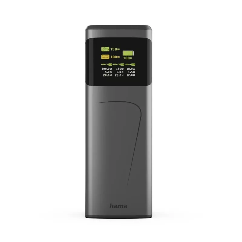 Hama High Power Ιόντων λιθίου (Li-Ion) 24000 mAh Γκρι
