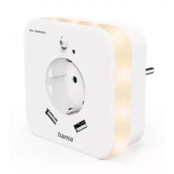 Φωτάκι νυκτός με πρίζα Hama 00223507 θερμό λευκό LED 3000K
